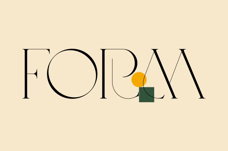 高质量迷幻摇滚优雅女性婚礼品牌杂志排版英文装饰字体 VJ Type - Love-墨鱼时间