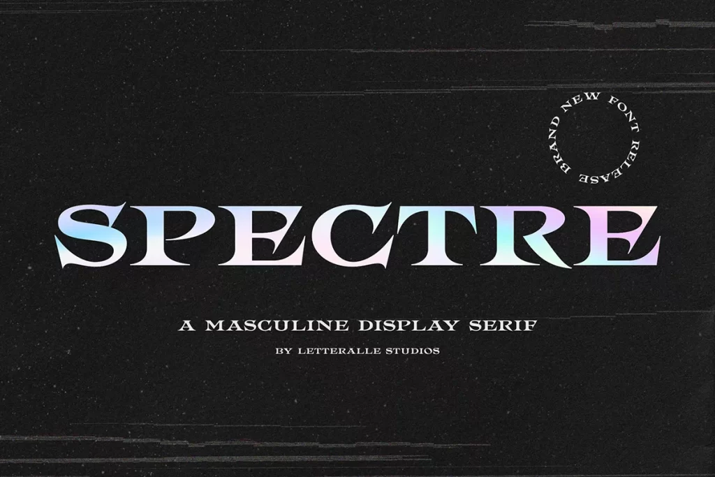 图片[1]-Spectre Font 超好看品牌设计LOGO设计无衬线装饰字体-歪果不求仁