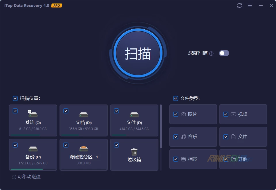 图片[2]-iTop数据恢复 iTop Data Recovery Pro v4.0.0.475 中文破解版-歪果不求仁