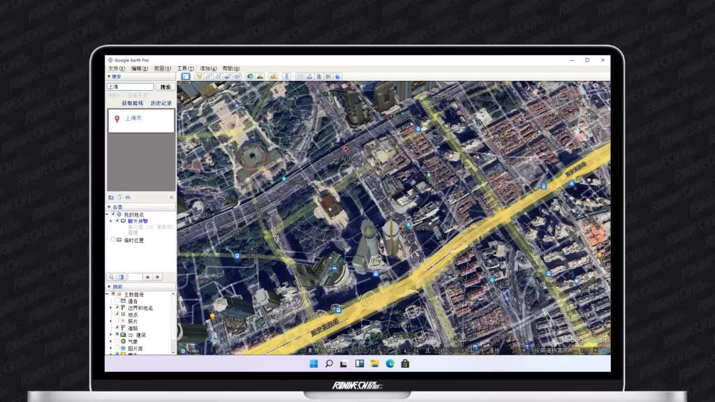 图片[1]-谷歌地球 Google Earth Pro v7.3.6.9796 中文便携版-歪果不求仁
