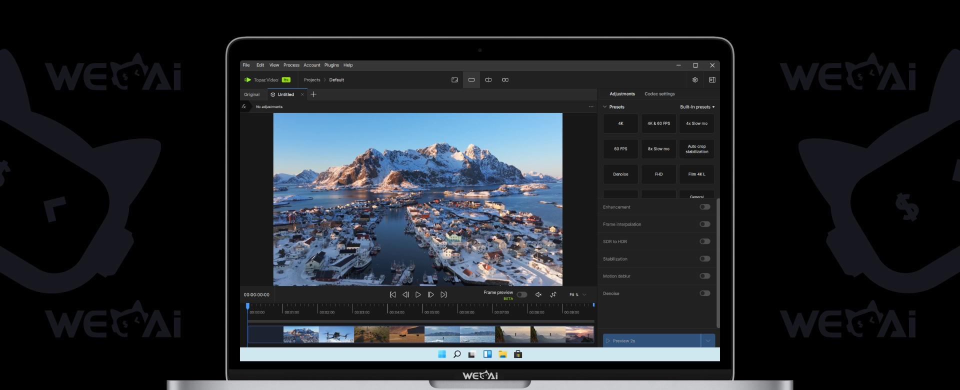 Topaz Video AI v1.7.0 AI视频修复与画质增强软件 | 绿色版